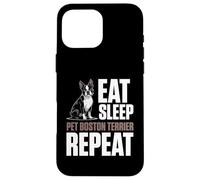 Cane Boston Terrier Custodia per iPhone 16 Pro Max