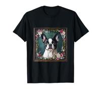 Cane Boston Terrier Maglietta