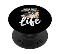 Cane Boston Terrier PopSockets PopGrip Adesivo