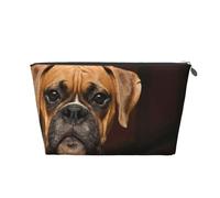 Cane Boxer, Borsa da toilette Borsa per trucco Borsa per cosmetici Borsa da toilette da viaggio portatile