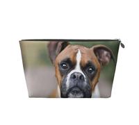 Cane Boxer, Borsa da toilette Borsa per trucco Borsa per cosmetici Borsa da toilette da viaggio portatile