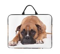 Cane Boxer, Custodia per laptop da 14 pollici, borsa per notebook, custodia per laptop, valigetta con maniglia