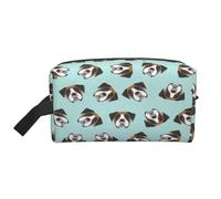 Cane boxer fulvo Cane boxer, Borsa per il trucco Borsa per cosmetici Borsa da viaggio portatile da viaggio Borsa per trucco Organizer