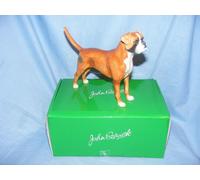 Cane Boxer Fulvo John Beswick Cane JBD105 Figurina Regalo Nuovo IN Scatola