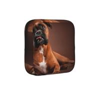 Cane boxer sdraiato e tranquillo, Borsa porta assorbenti, borse per il ciclo, borse per tamponi per donne e ragazze adolescenti