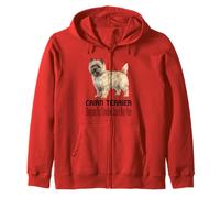 Cane Cairn Terrier Che Scava Problemi dal Primo Animale Domestico Felpa con Cappuccio