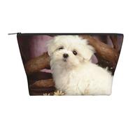 Cane carino, Borsa da toilette Borsa per trucco Borsa per cosmetici Borsa da toilette da viaggio portatile