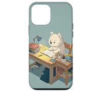 Cane carino che studia insegnanti e studenti torna a scuola Custodia per iPhone 12 mini