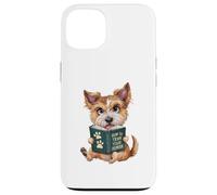 Cane carino con come addestrare il tuo libro umano Custodia per iPhone 13