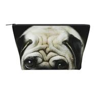 Cane carlino, Borsa da toilette Borsa per trucco Borsa per cosmetici Borsa da toilette da viaggio portatile