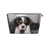 Cane Cavalier King Charles Spaniel, Borsa da toilette Borsa per trucco Borsa per cosmetici Borsa da toilette da viaggio portatile