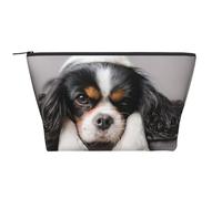 Cane Cavalier King Charles Spaniel, Borsa da toilette Borsa per trucco Borsa per cosmetici Borsa da toilette da viaggio portatile