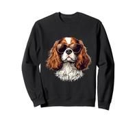 Cane Cavalier King Charles Spaniel per Uomini Ragazze Bambini Felpa