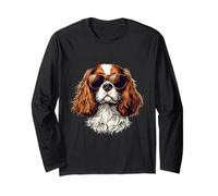 Cane Cavalier King Charles Spaniel per Uomini Ragazze Bambini Maglia a Manica