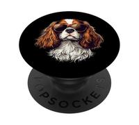 Cane Cavalier King Charles Spaniel per Uomini Ragazze Bambini PopSockets PopGrip Adesivo