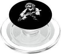 Cane che suona la chitarra PopSockets PopGrip per MagSafe