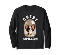 Cane Chibi Papillion Maglia a Manica