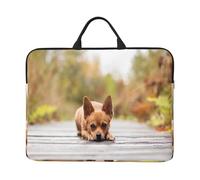 Cane Chihuahua, Custodia per laptop da 14 pollici, borsa per notebook, custodia per laptop, valigetta con maniglia