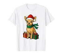 Cane Chihuahua di Natale, Carino, Maglietta