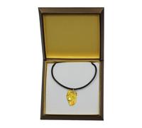 Cane Cinese Shih Tzu - Collana Placcata Oro Con Un Cane, Una Scatola ArtDog DE