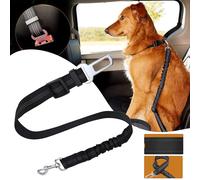 Cane Cintura di Sicurezza Regolabile Viaggio Auto Imbracature Guinzaglio Fermo