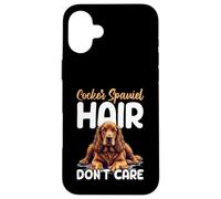Cane Cocker Spaniel Custodia per iPhone 16 Plus