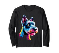 Cane colorato Pop Art Kerry Blue Terrier Maglia a Manica