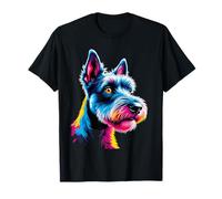 Cane colorato Pop Art Kerry Blue Terrier Maglietta