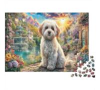 Cane Colorato Strada Graffiti 1000 Pezzi Colosseo Notte Puzzle per Adulti in Cartone Riciclato Gioco Educativo Antistress Decorazione Murale Regalo Buone Idee 38x26cm