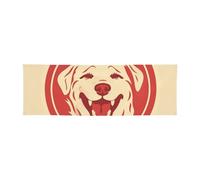 Cane con bocca aperta Banner personalizzati grandi banner per feste all'aperto Lndoor con quattro fori rotondi in metallo banner segno per la decorazione di feste aziendali