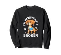 Cane con braccio imbragato - clavicola rotta Felpa