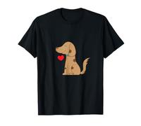 Cane con Cuore Maglietta