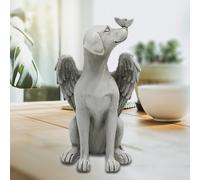 Cane con Le di Angelo Giardino Statua, Decorativo Memorial Regalo, Casa Outdoor
