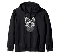 Cane Corgi con collare Ruth Bader Ginsburg RBG Felpa con Cappuccio