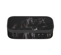 Cane Corso Animali Cucciolo Nero Cane Corso, Astuccio per matite, Astuccio per matite Astuccio per penne a matita di grande capacità Borsa per cosmetici