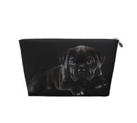 Cane Corso Animali Cucciolo Nero Cane Corso, Borsa da toilette Borsa per trucco Borsa per cosmetici Borsa da toilette da viaggio portatile