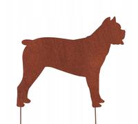 CANE CORSO CANE FIGURA CORTEN GIARDINO DECORAZIONE REGALO CANE