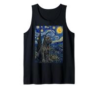 Cane Corso Cane Van Gogh Notte Stellata Canotta