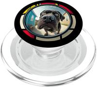 Cane Corso Dog Owner Design Con Il Cartone Animato Di Un PopSockets PopGrip per MagSafe