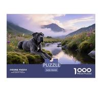 Cane Corso, Gioco Di Puzzle Da 1000 Pezzi, Attività Conviviale Per La Famiglia, Regalo O Souvenir, Adatto Dai 10 Anni, Pet Dog, 70x50cm/1000pcs