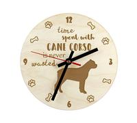 Cane Corso Grande Orologio In Compensato Art-Dog