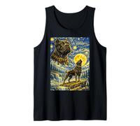 Cane Corso Notte Stellata Van Gogh Simpatico Cane Ululante Canotta