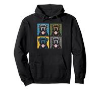 Cane Corso Pop Art - Amante delle razze di cani vintage Felpa con Cappuccio