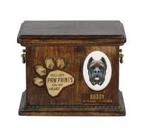 Cane Corso urna di legno con cane Art-Dog