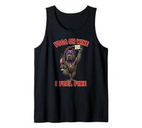 Cane Corso Yoga o Vino I Feel Fine - DIGOR Divertente Canotta