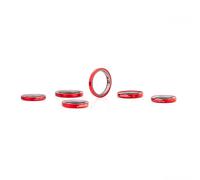 Cane Creek Hellbender 70 Lite 49.5mm Tarmac Sl8 24 Steering Bearing Rosso Silver / Red