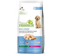 Cane - Crocchette Pollo Junior Maxi 12kg Natural Trainer