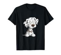 Cane Cucciolo Dolce Divertente Dalmata Maglietta