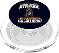 Cane da acqua portoghese Sassy PWD Atteggiamento Personalità PopSockets PopGrip per MagSafe