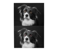 Cane da compagnia Border Collie, Puzzle da 1000 pezzi, puzzle in legno per tutta la famiglia, decorazione da parete per adulti e ragazzi